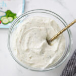 Greek Yogurt Ranch Dip #tararochfordnutrition #diprecipe