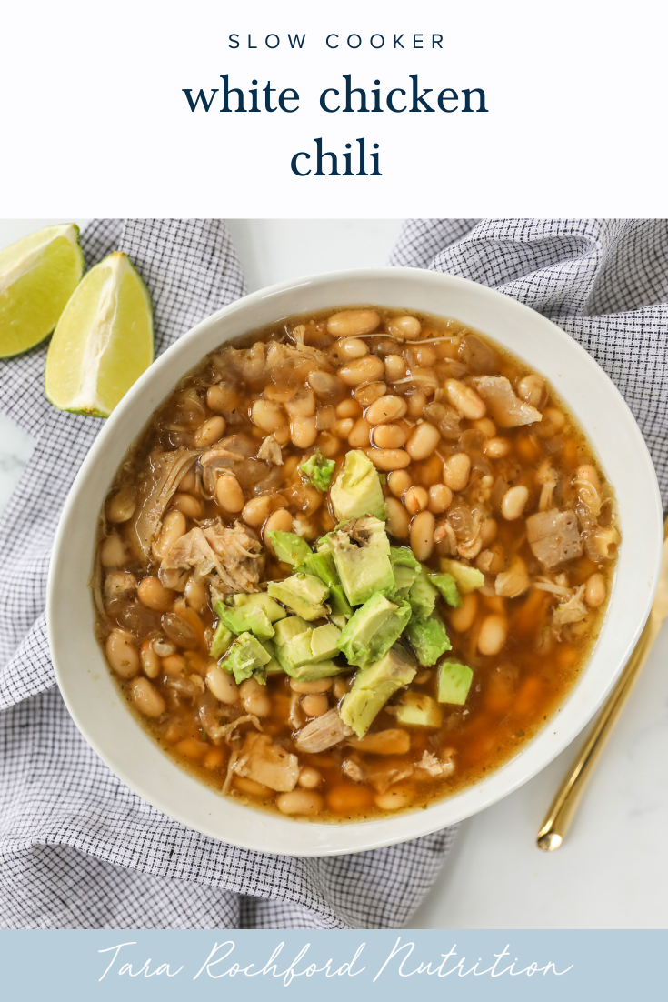 Slow Cooker White Chicken Chili