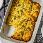 Sweet Potato Spinach Breakfast Casserole