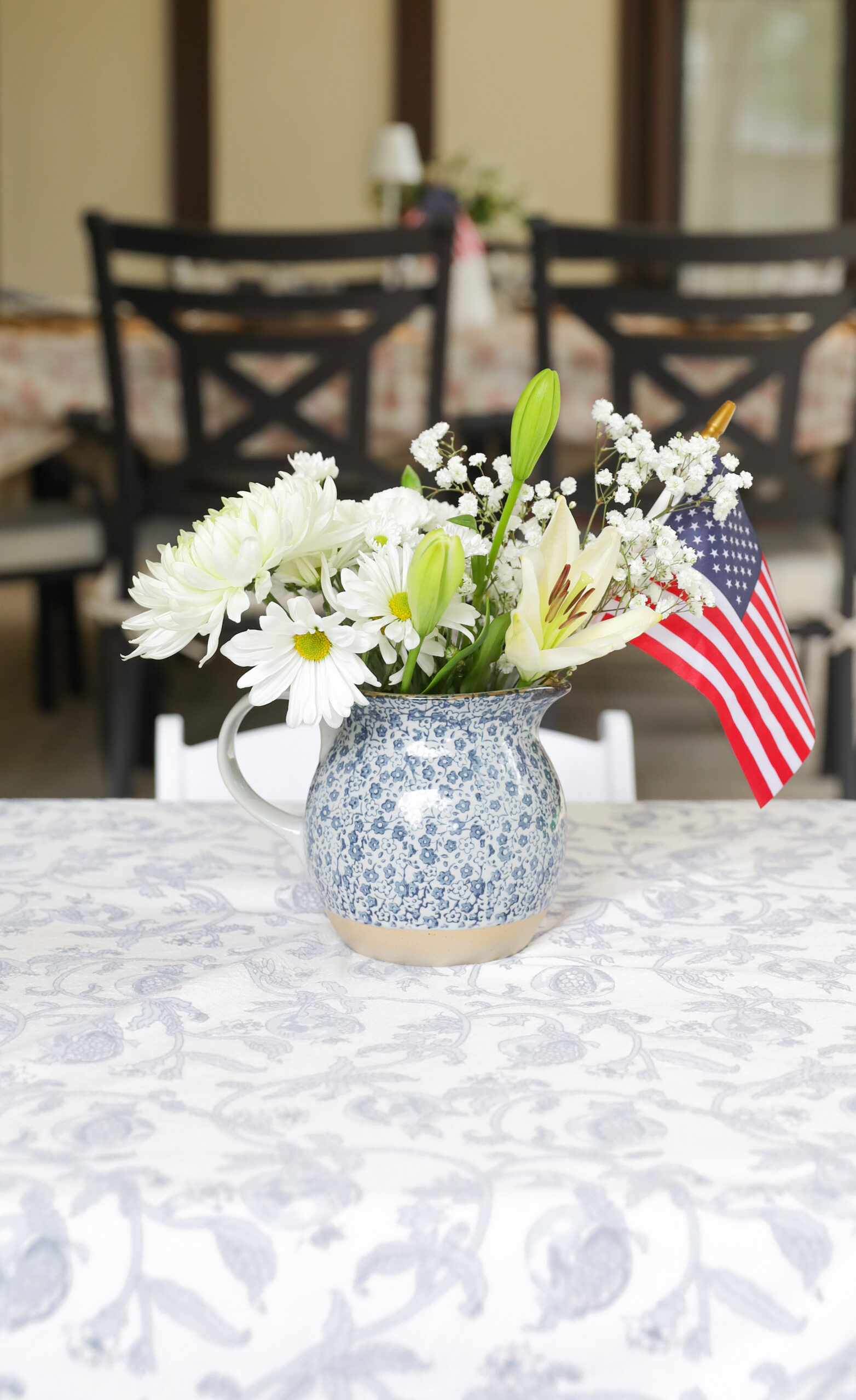 4th of July table decor